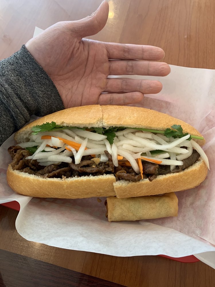 Banh Mi Station - Pork banh mi sandwich