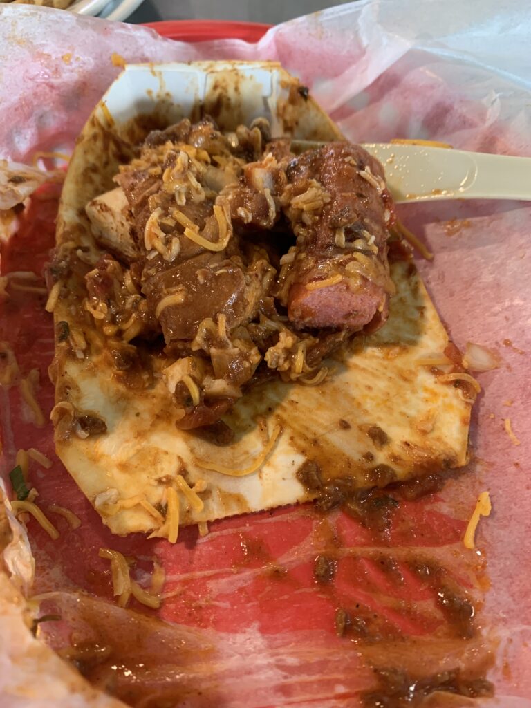 Inside of Junkyard dog