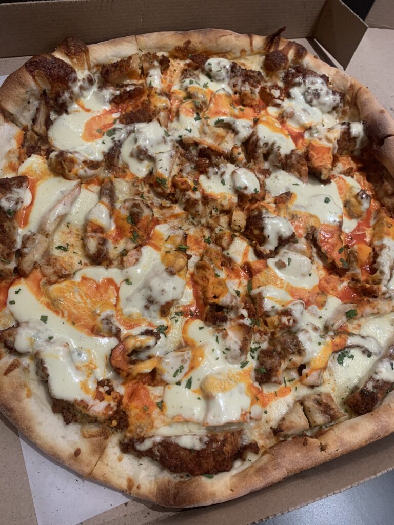 Village Trattoria - Buffalo Wing Pizza Pie