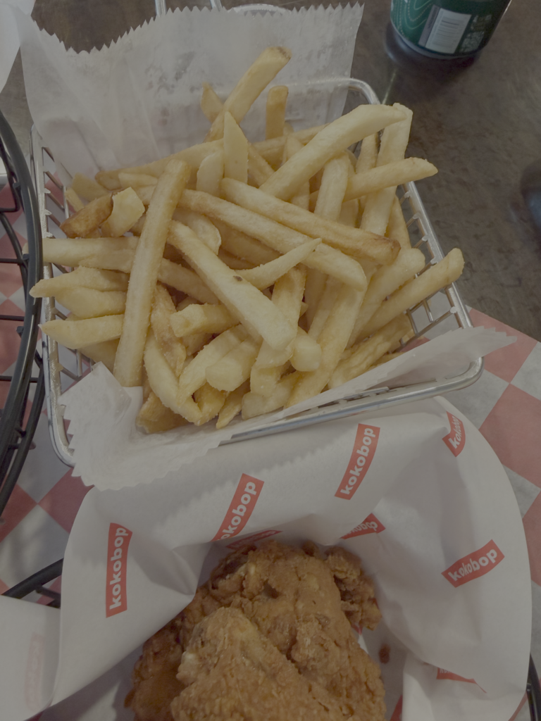 Hans Chicken x kokobop - basket of fries