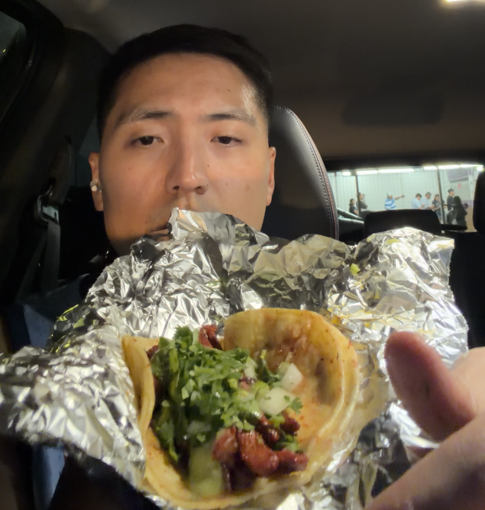 El Taconazo - trompo taco fully assembled