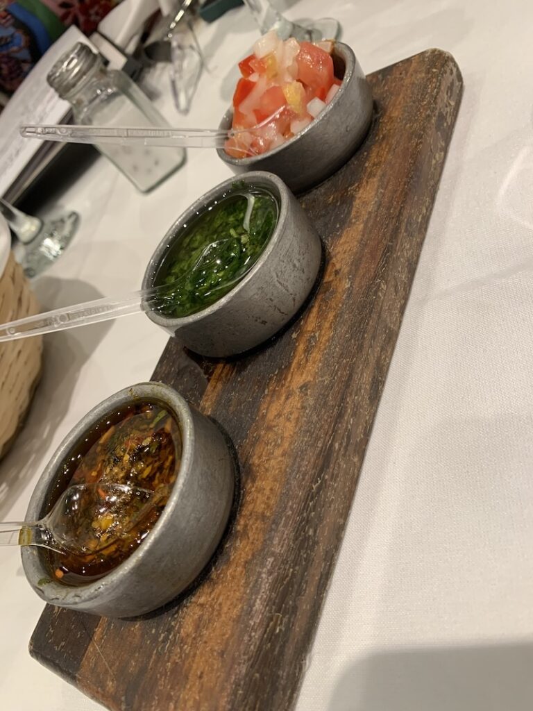 La Estancia Asador Criollo - Chimichurri sauces