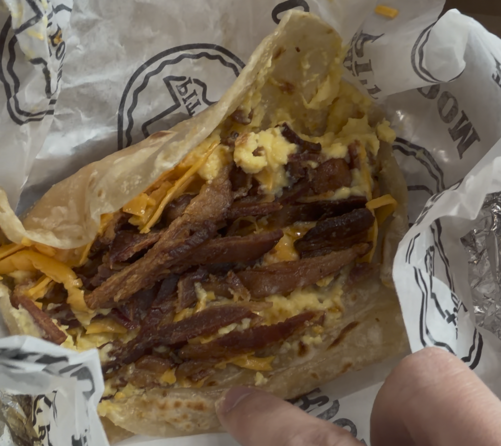 The Pit Room - Bacon Egg & cheese