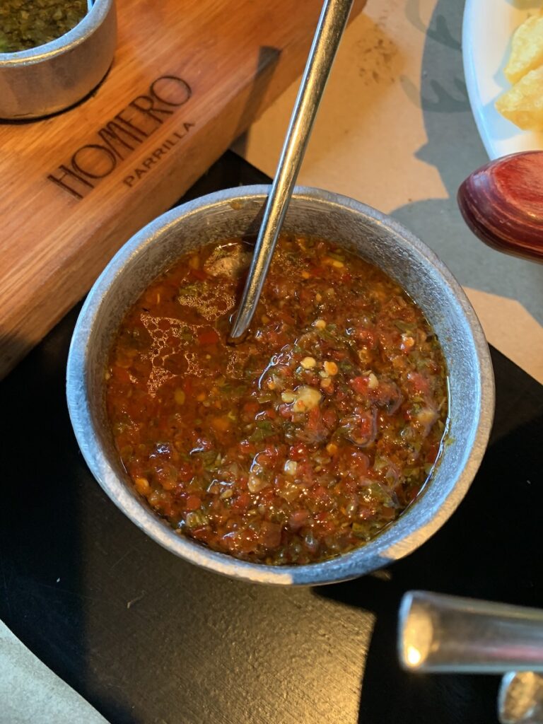 HOMERO PARRILLA - chimichurri sauce