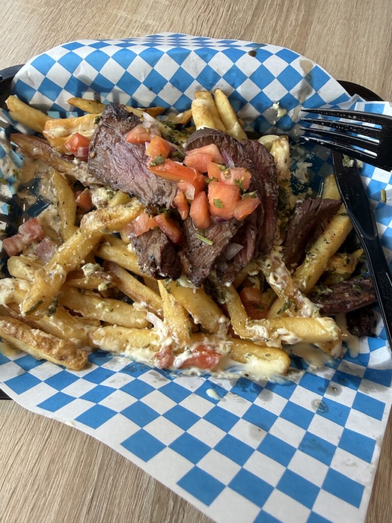 Terrace Ave Deli - The Knockout Steak & Fries Closeup