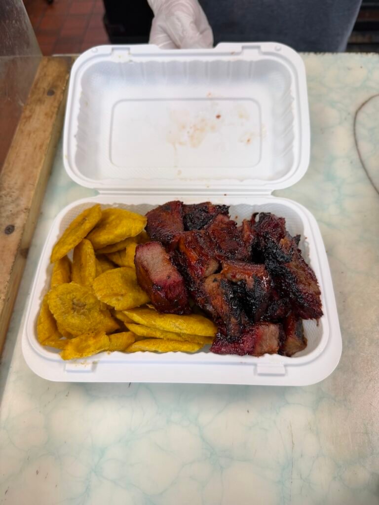Jimmy Best Chinese - Boneless spare ribs with plantains