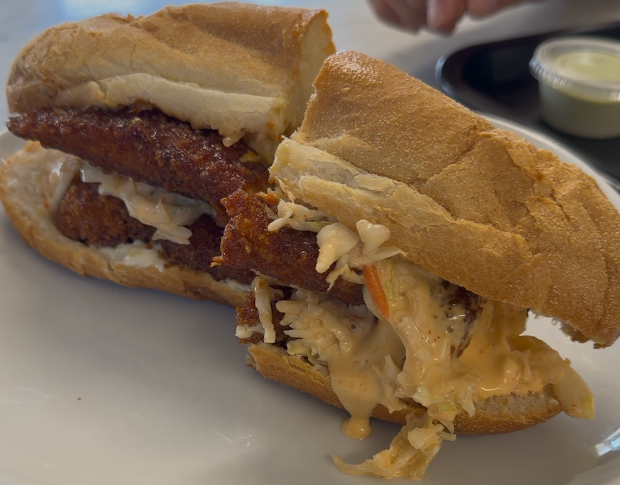 Peck Peck Chicken - Peckwich inside